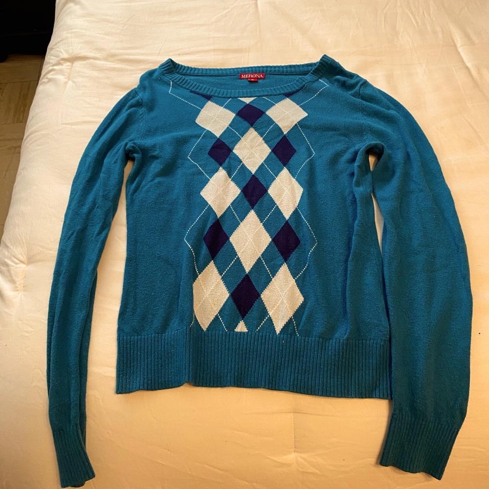 Plaid pullover jacket